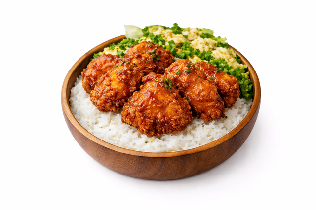 AHI Karaage Bowl.