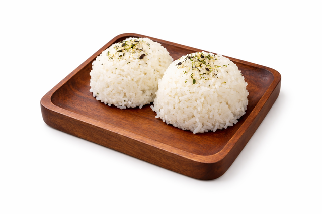 Steamed Rice.