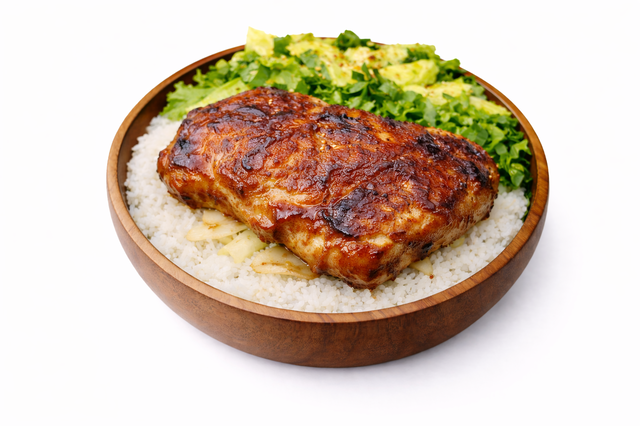 AHI BBQ Chicken Bowl