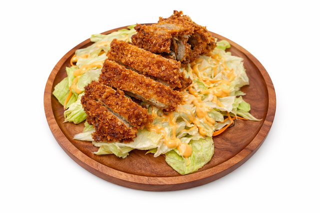 Chicken Katsu Salad.