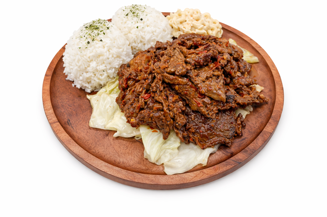 Spicy BBQ Beef.